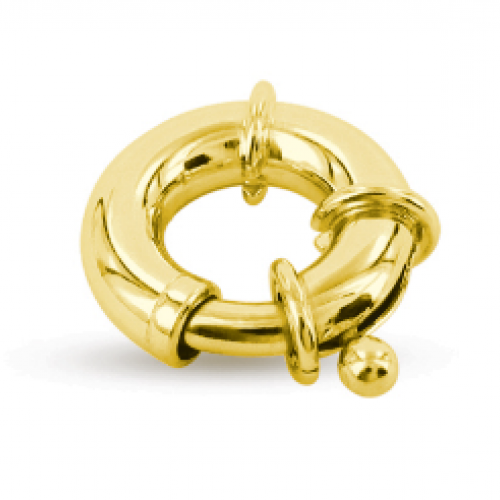 Jumbo Bolt Ring - 9ct Yellow Gold